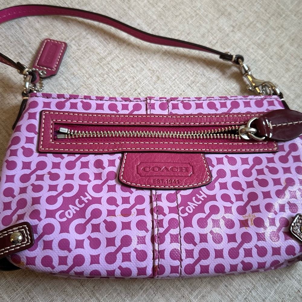 Coach gently used mini purse.